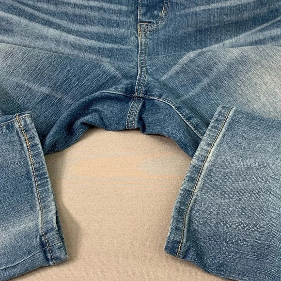 Torrid Denim Boyfriend Straight Vintage Stretch Distressed Jeans Size 16R Blue - Picture 8 of 16